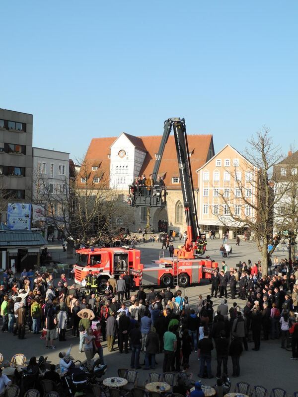 Neue Hubarbeitsbühne Feuerwehr Reutlingen