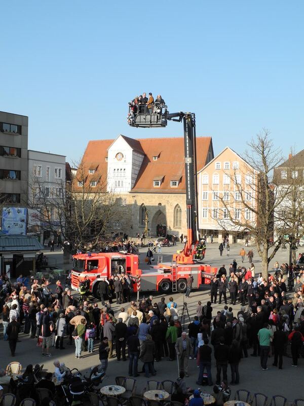 Neue Hubarbeitsbühne Feuerwehr Reutlingen