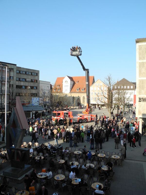 Neue Hubarbeitsbühne Feuerwehr Reutlingen