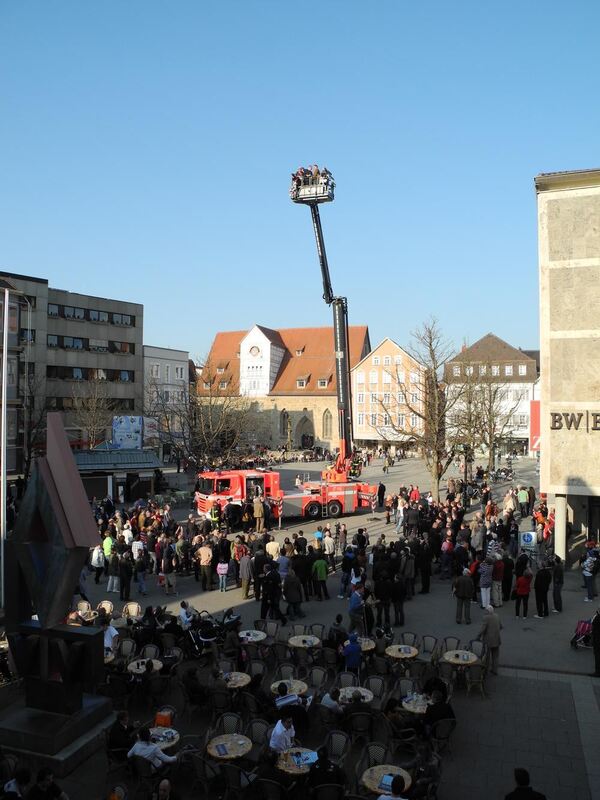 Neue Hubarbeitsbühne Feuerwehr Reutlingen