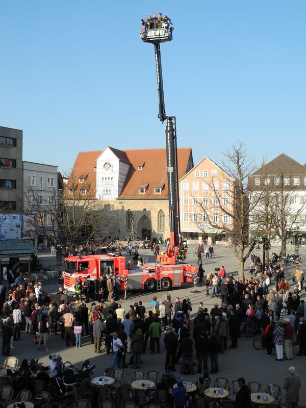 Neue Hubarbeitsbühne Feuerwehr Reutlingen