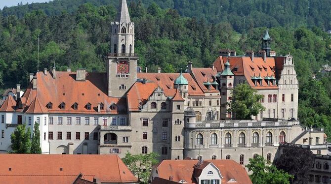 Das Hohenzollernschloss in Sigmaringen.