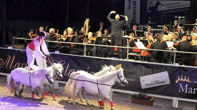 Die »Marbach Classics« verbinden Pferdeballett und sinfonische Live-Musik.