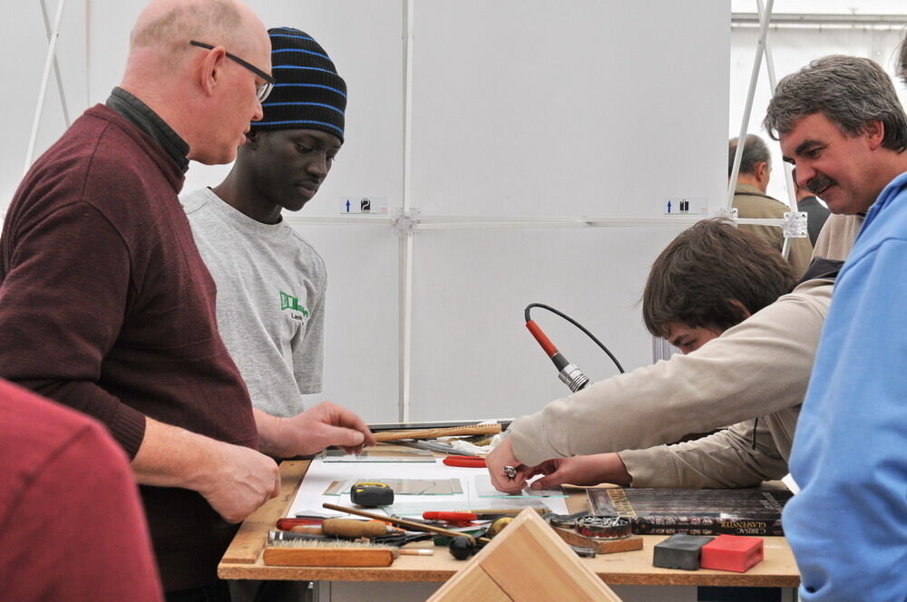 Handwerk im Zirkuszelt und Reutlinger Energietage 2012