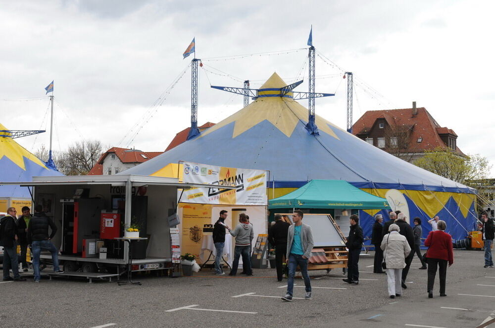 Handwerk im Zirkuszelt und Reutlinger Energietage 2012