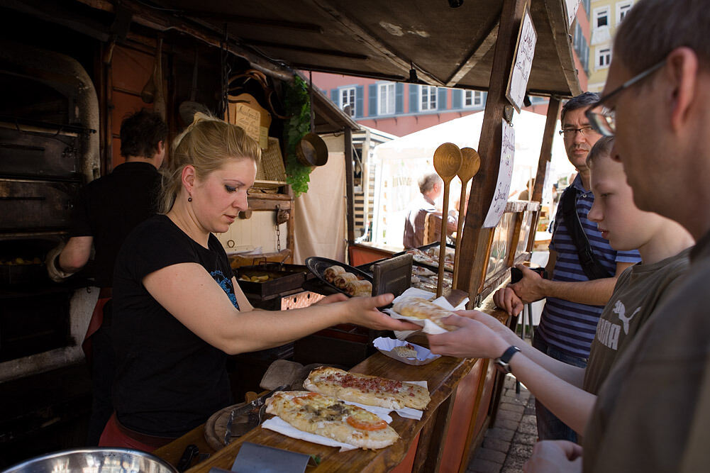 Regionalmarkt und Klimatag in Tübingen 2012