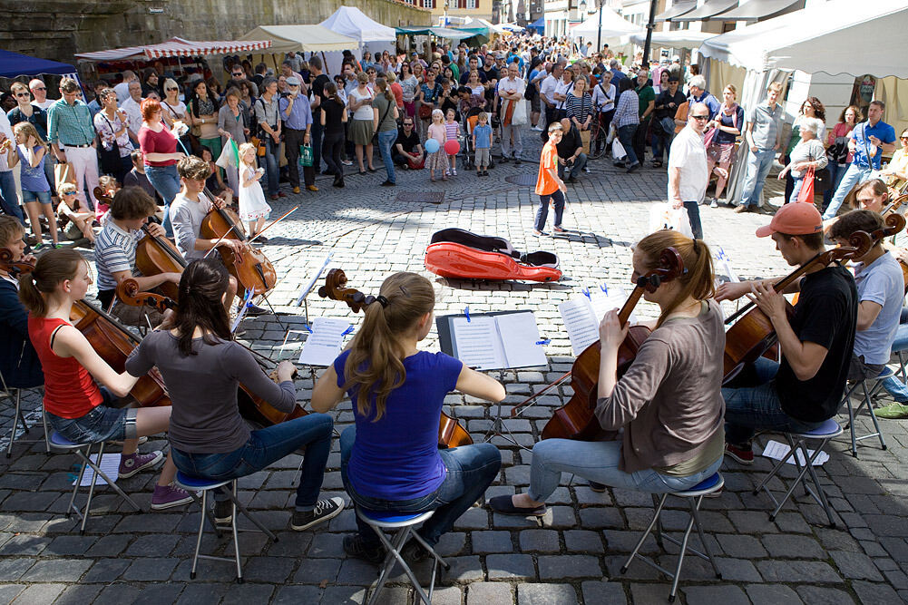 Regionalmarkt und Klimatag in Tübingen 2012