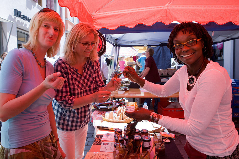 Regionalmarkt und Klimatag in Tübingen 2012