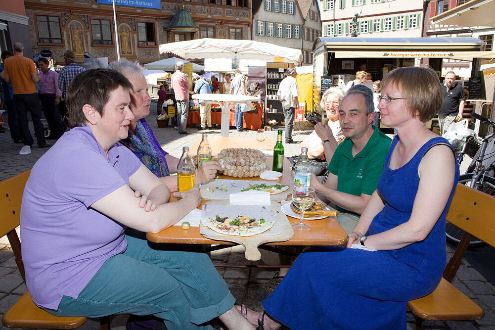 Regionalmarkt und Klimatag in Tübingen 2012