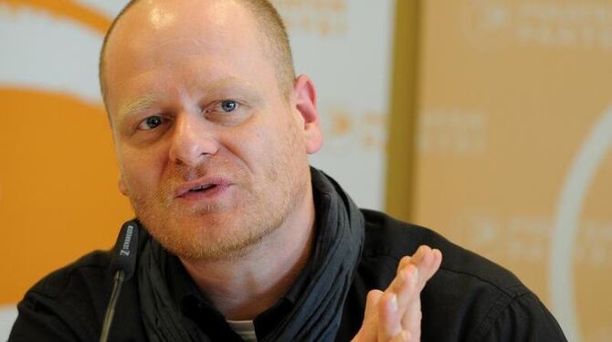 Der neue Parteivorsitzende Bernd Schlömer: Die Piraten streben an, "nicht mehr meinungslos zu sein. Foto: Angelika Warmuth