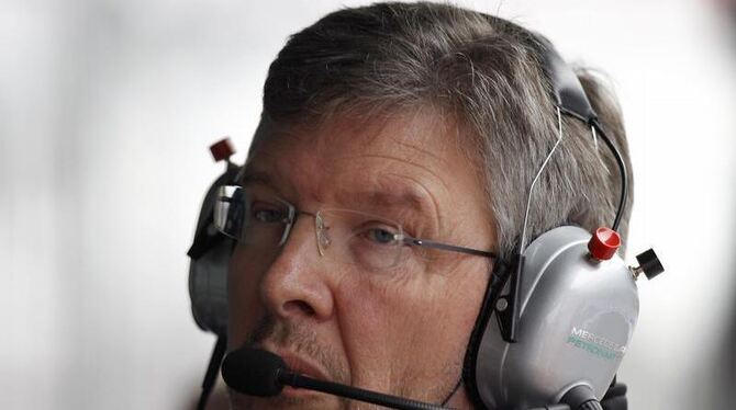 Ross Brawn ist sich sicher, dass die Silberpfeile weitere Siege einfahren. Foto: Aly Song