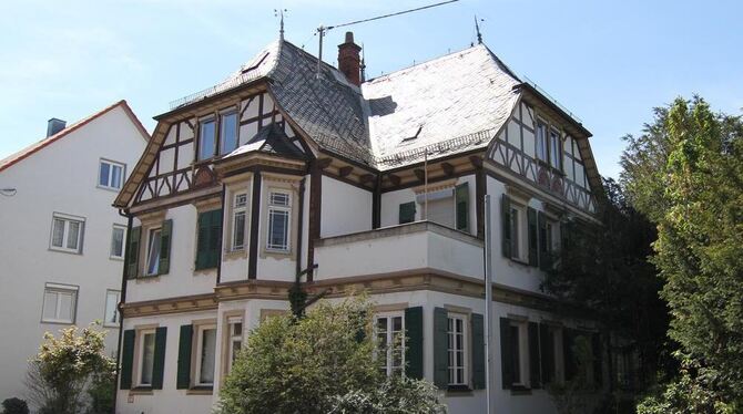 Die Villa in der Metzinger Schlossstraße war kein Forsthaus - hier wohnte der Arzt Dr. Wilhelm Münzinger, der 1879 in die Stadt