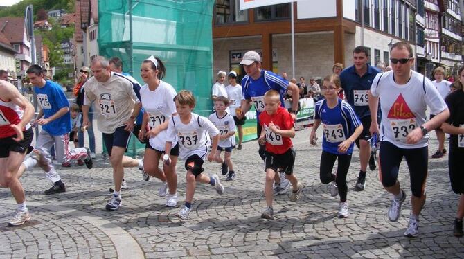 Stadtlauf Bad Urach 2012