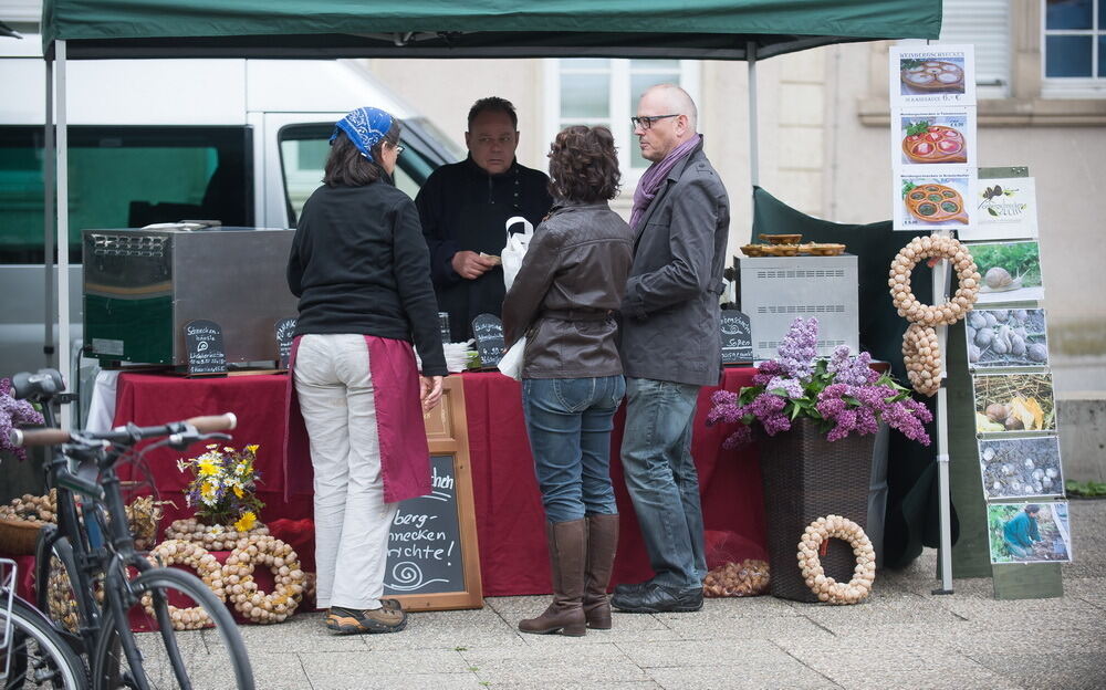 Genießermarkt Albschnecken Reutlingen Mai 2012