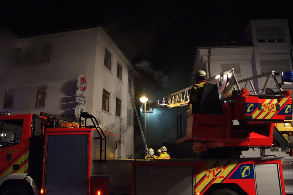 Brand Ulmer Straße Metzingen Mai 2012