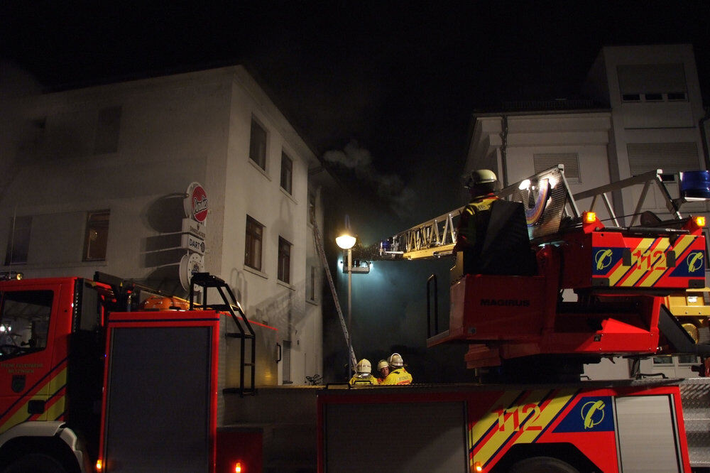 Brand Ulmer Straße Metzingen Mai 2012