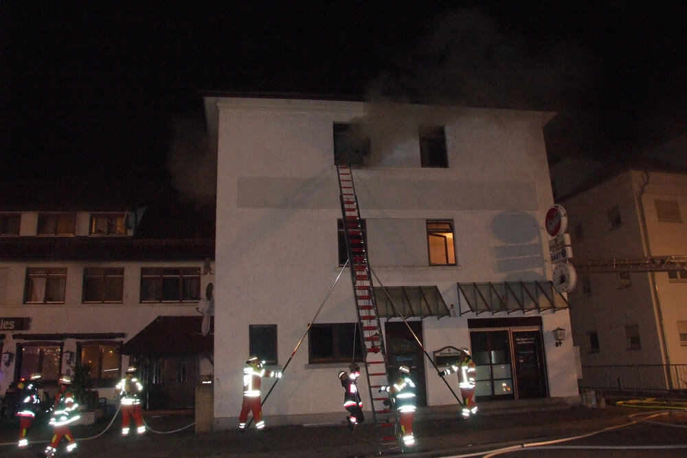 Brand Ulmer Straße Metzingen Mai 2012