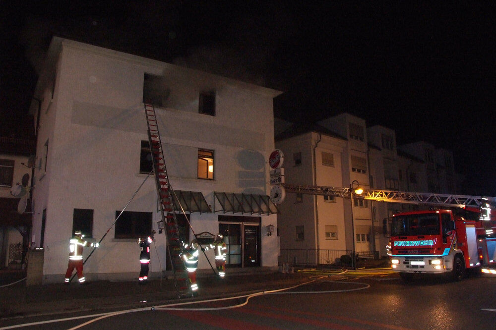 Brand Ulmer Straße Metzingen Mai 2012