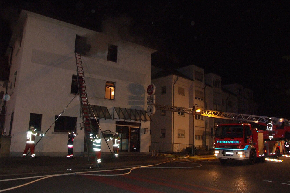 Brand Ulmer Straße Metzingen Mai 2012