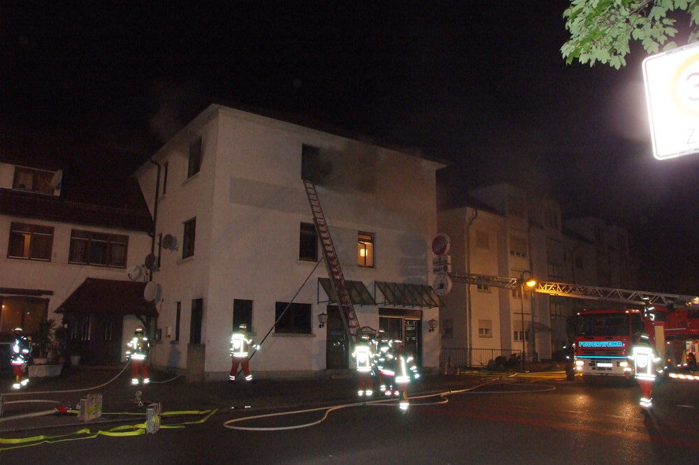 Brand Ulmer Straße Metzingen Mai 2012