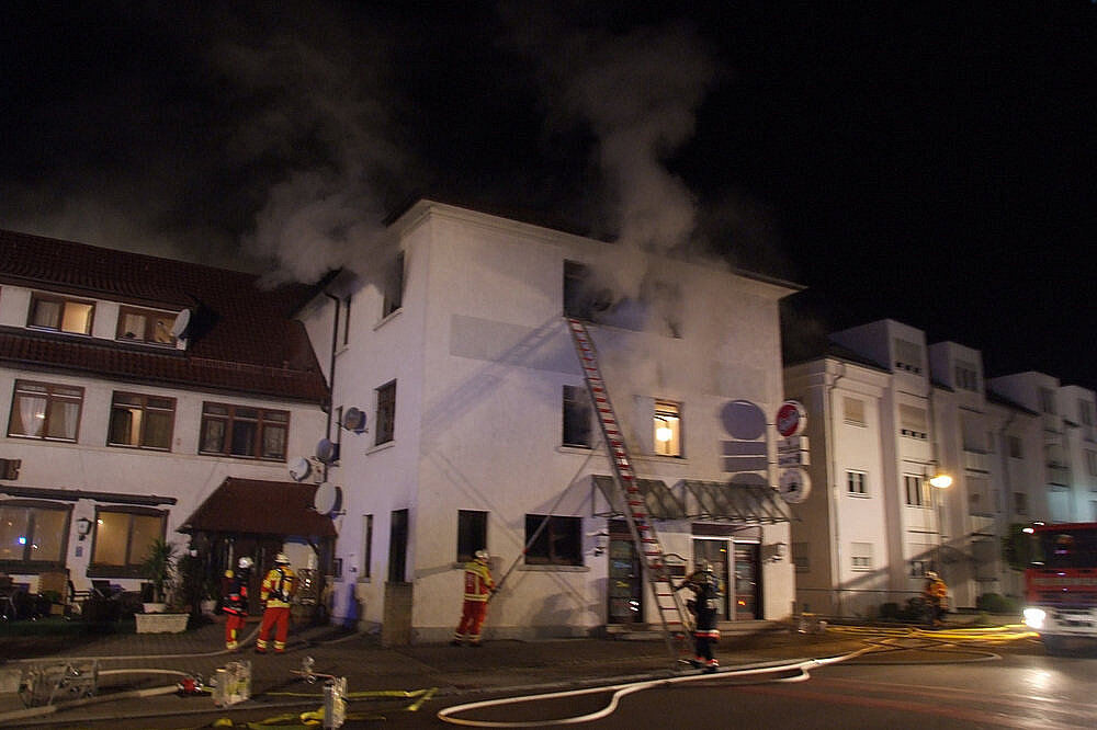 Brand Ulmer Straße Metzingen Mai 2012