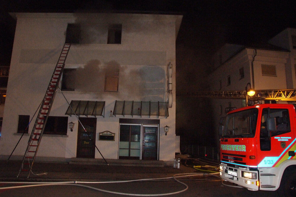 Brand Ulmer Straße Metzingen Mai 2012