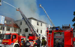 Brand in der Ulmer Straße Metzingen