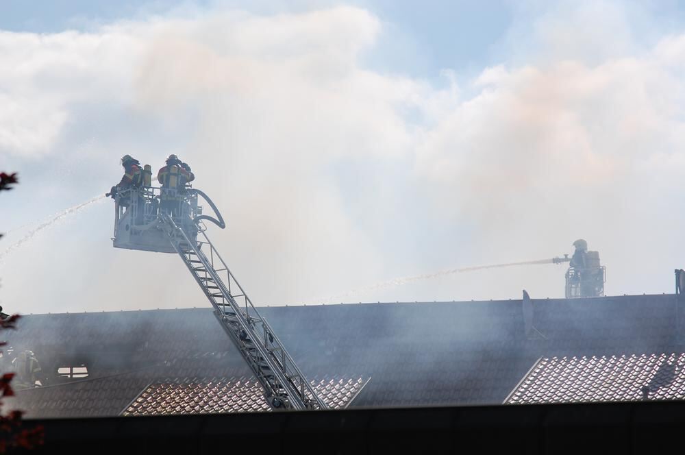 Brand Ulmer Straße Metzingen Mai 2012