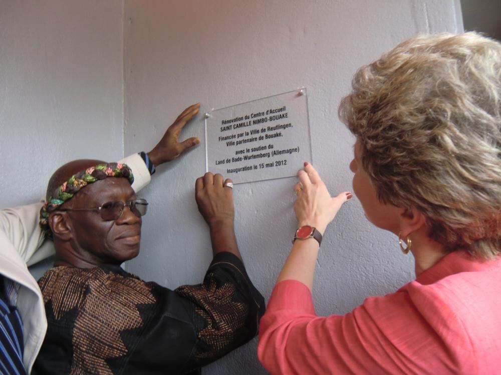 Reutlinger Delegation in Bouake Mai 2012