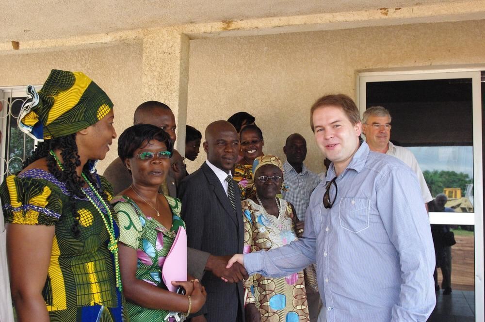 Reutlinger Delegation in Bouake Mai 2012