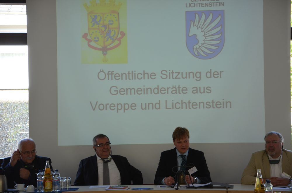 Lichtenstein und Voreppe feiern Partnerschaft 2012