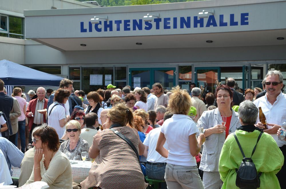 Lichtenstein und Voreppe feiern Partnerschaft 2012