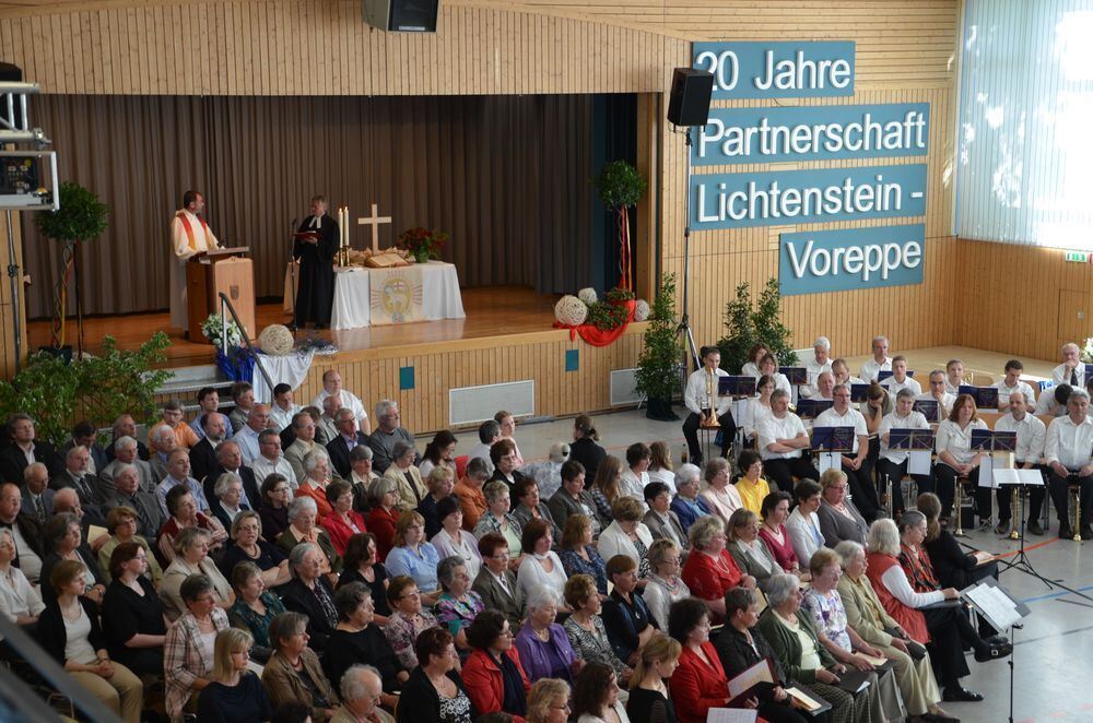 Lichtenstein und Voreppe feiern Partnerschaft 2012