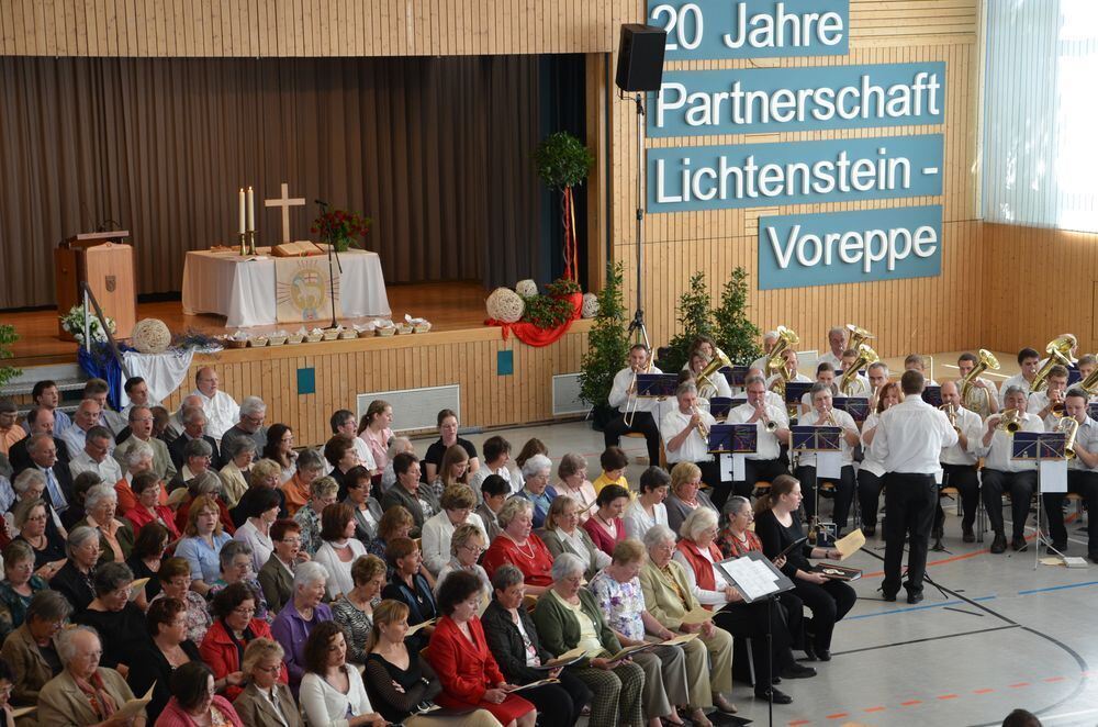 Lichtenstein und Voreppe feiern Partnerschaft 2012