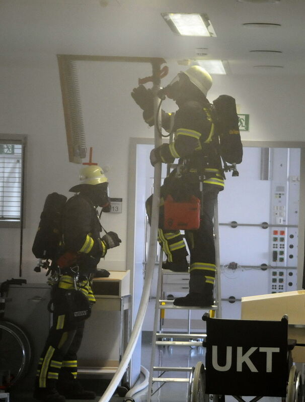 Großübung an der Uniklinik Tübingen Mai 2012