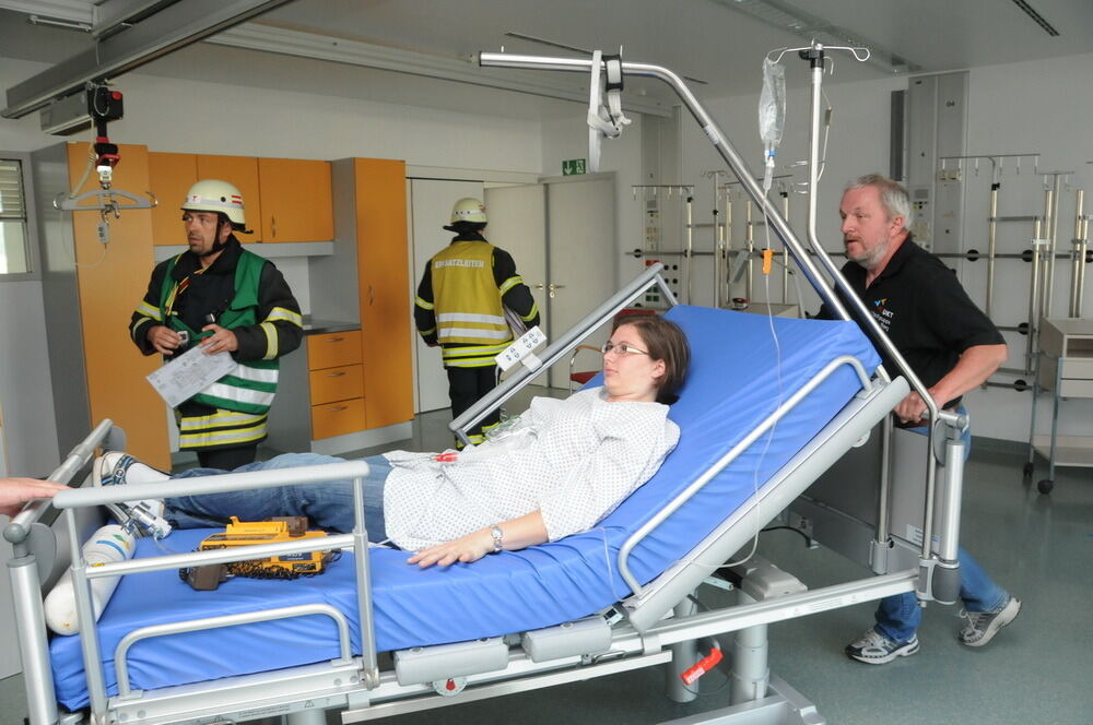 Großübung an der Uniklinik Tübingen Mai 2012