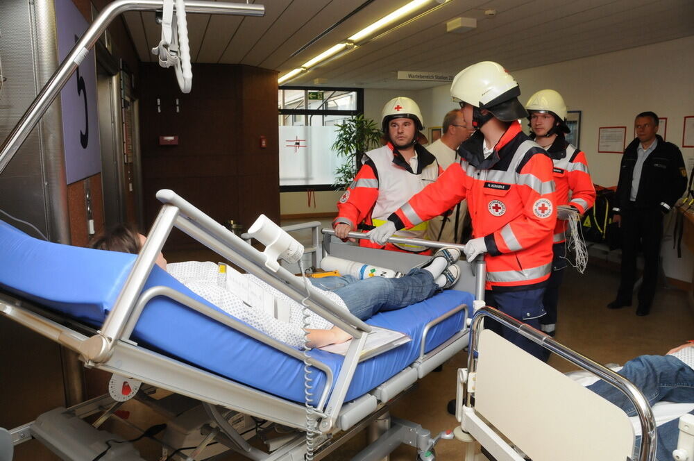 Großübung an der Uniklinik Tübingen Mai 2012