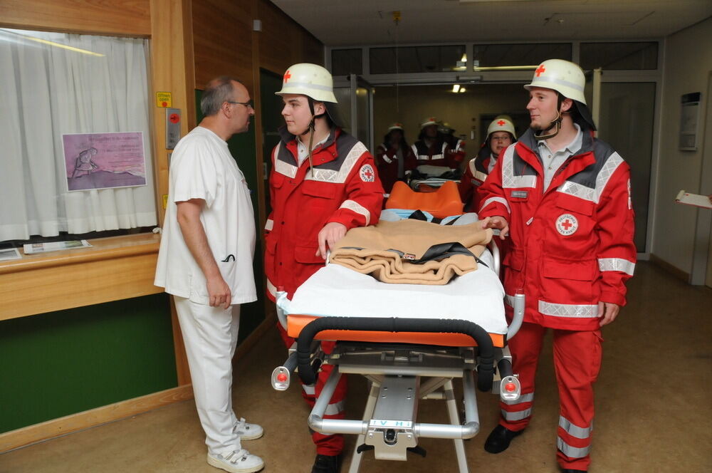 Großübung an der Uniklinik Tübingen Mai 2012