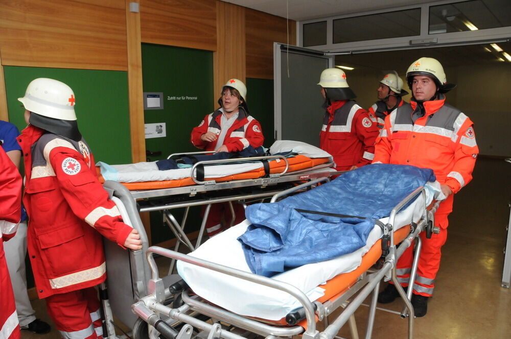 Großübung an der Uniklinik Tübingen Mai 2012