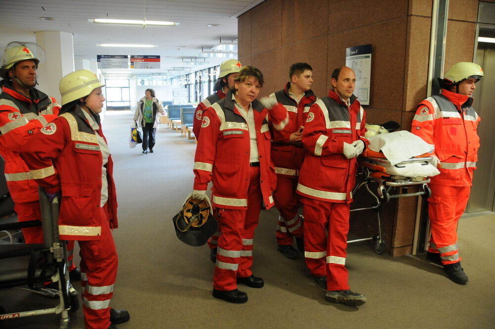 Großübung an der Uniklinik Tübingen Mai 2012