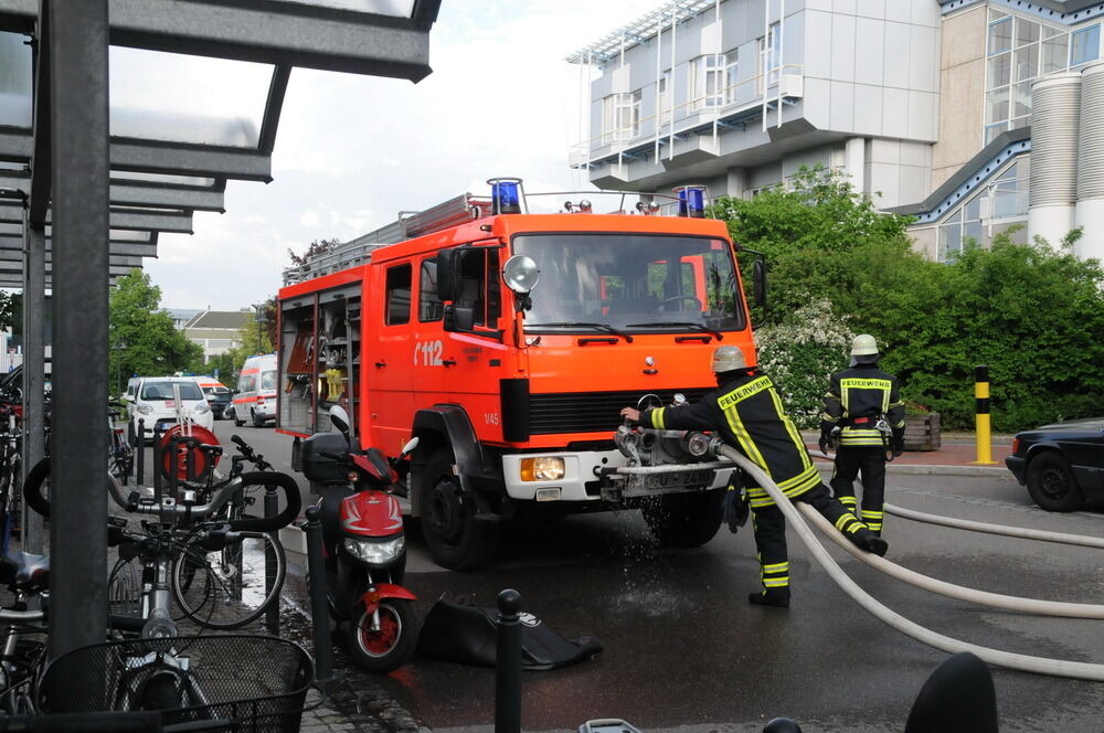 Großübung an der Uniklinik Tübingen Mai 2012