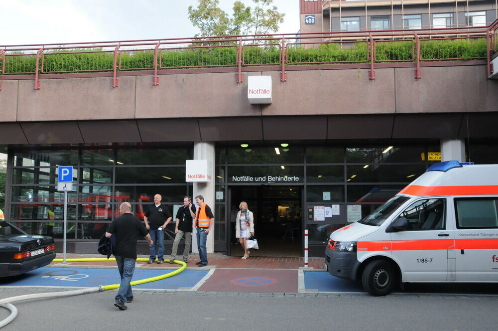 Großübung an der Uniklinik Tübingen Mai 2012