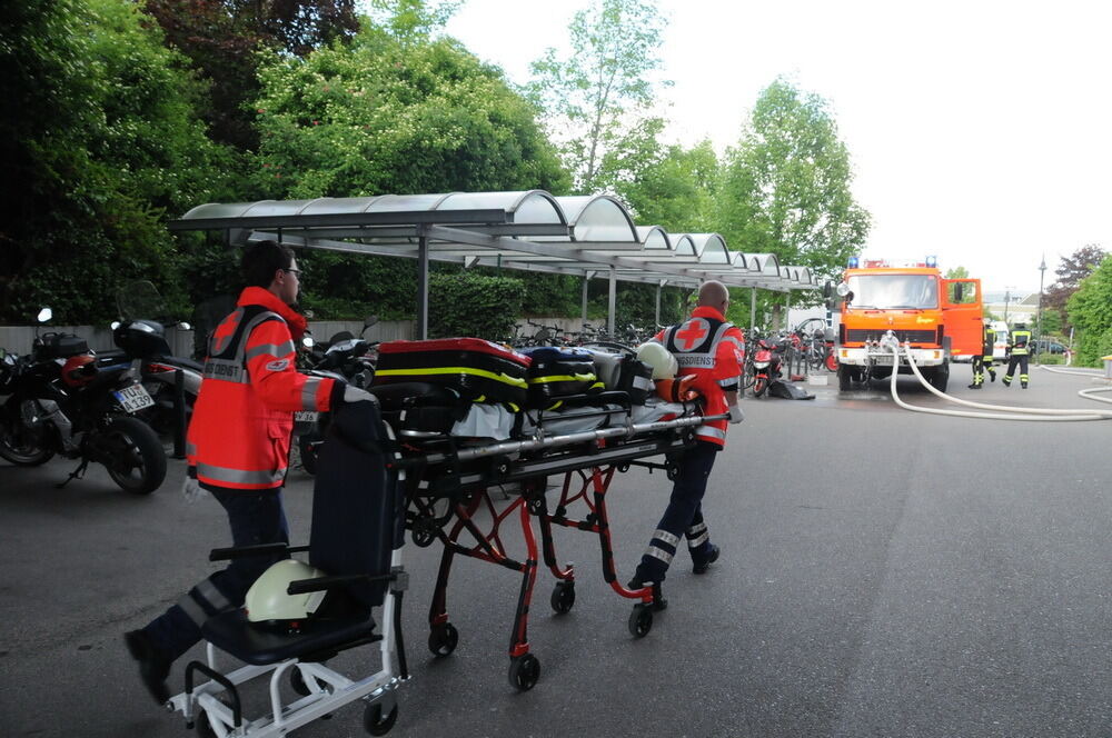 Großübung an der Uniklinik Tübingen Mai 2012