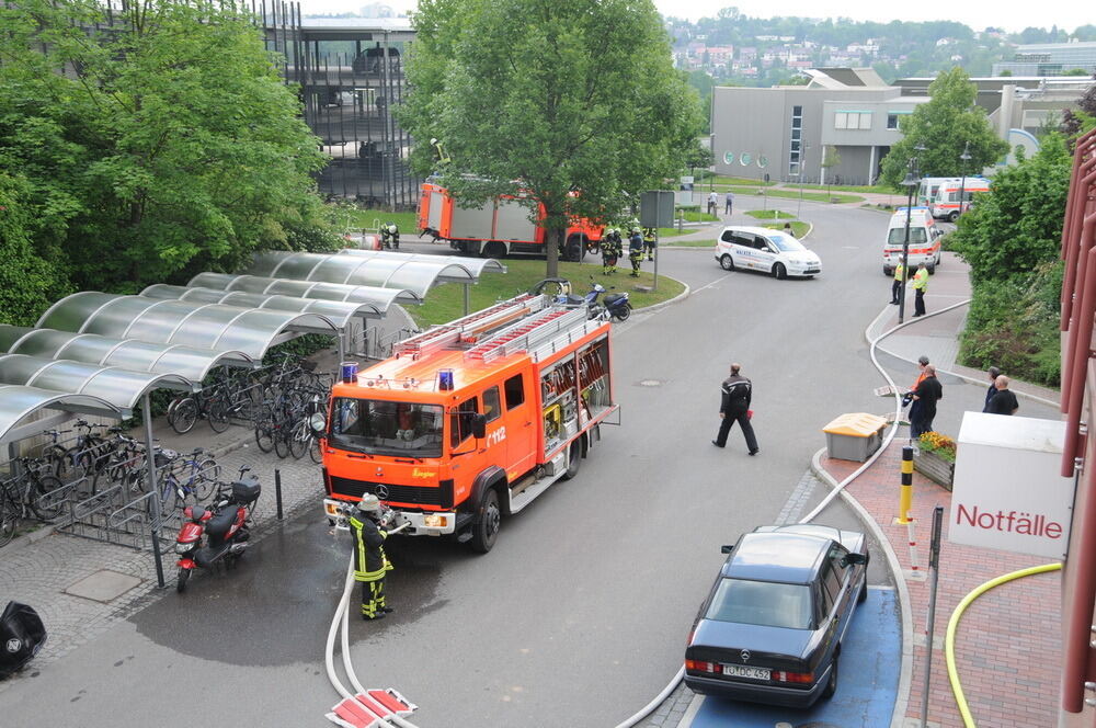 Großübung an der Uniklinik Tübingen Mai 2012