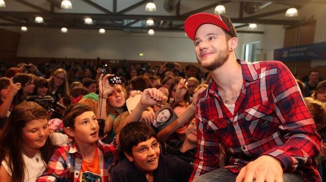 Roman Lob hat besonders viele Fans in Neustadt (Wied). Foto: Thomas Frey