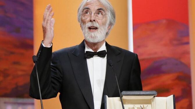 Michael Haneke gewinnt in Cannes die Goldene Palme. Foto: Ian Langsdon