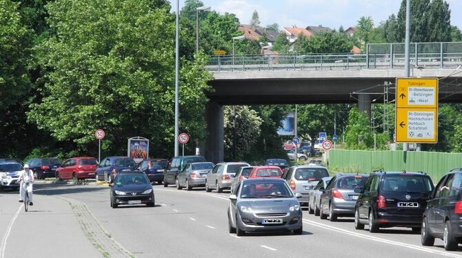 Konrad-Adenauer-Straße gesperrt