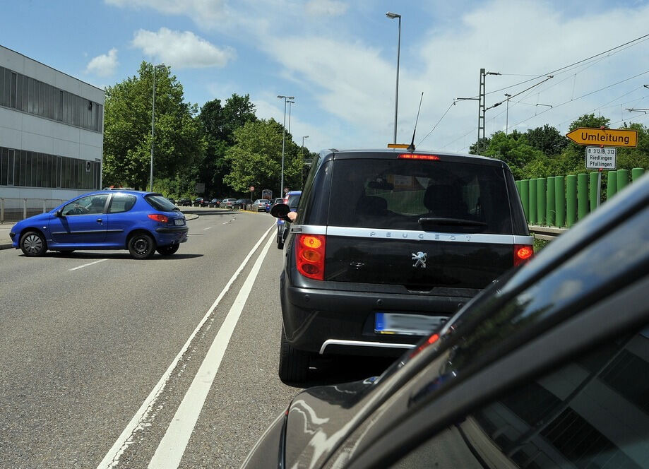 Konrad-Adenauer-Straße gesperrt