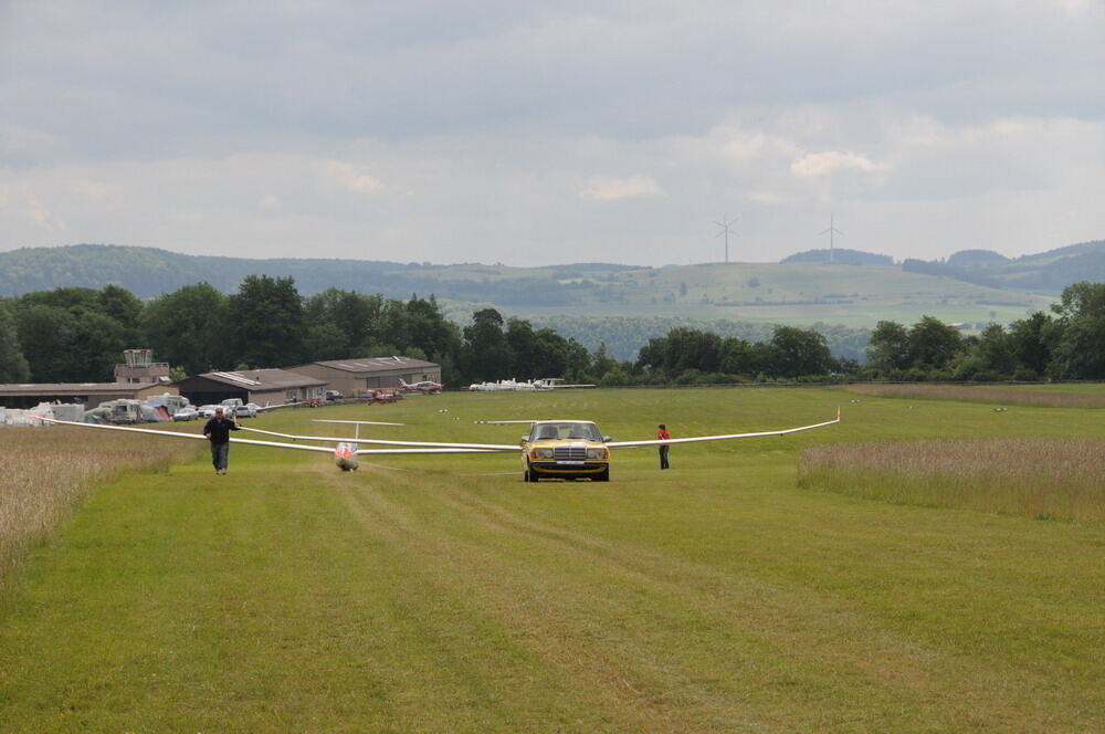 24. Farrenberg Segelflugwettbewerb 2012 Flugsportverein Mössingen