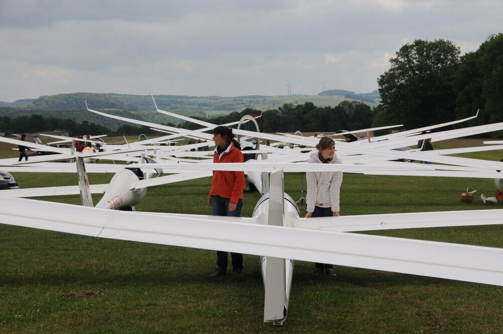 24. Farrenberg Segelflugwettbewerb 2012 Flugsportverein Mössingen